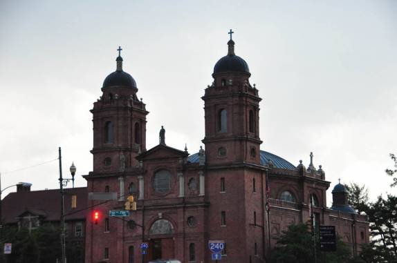 A catedral católica de Asheville, na Carolina do Norte, Estados Unidos
